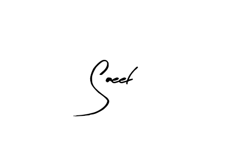 The best way (Arty Signature) to make a short signature is to pick only two or three words in your name. The name Saeef include a total of six letters. For converting this name. Saeef signature style 8 images and pictures png