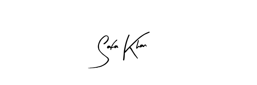 How to make Safa Khan signature? Arty Signature is a professional autograph style. Create handwritten signature for Safa Khan name. Safa Khan signature style 8 images and pictures png