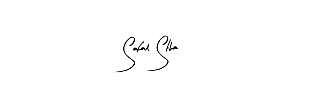 Once you've used our free online signature maker to create your best signature Arty Signature style, it's time to enjoy all of the benefits that Safal Stha name signing documents. Safal Stha signature style 8 images and pictures png