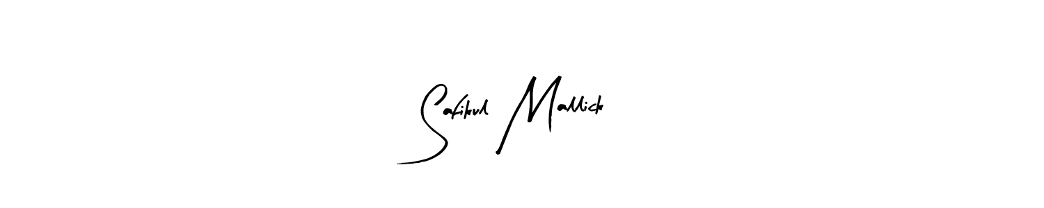 Make a beautiful signature design for name Safikul Mallick. Use this online signature maker to create a handwritten signature for free. Safikul Mallick signature style 8 images and pictures png