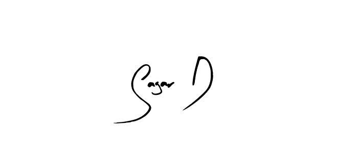 Also You can easily find your signature by using the search form. We will create Sagar D name handwritten signature images for you free of cost using Arty Signature sign style. Sagar D signature style 8 images and pictures png