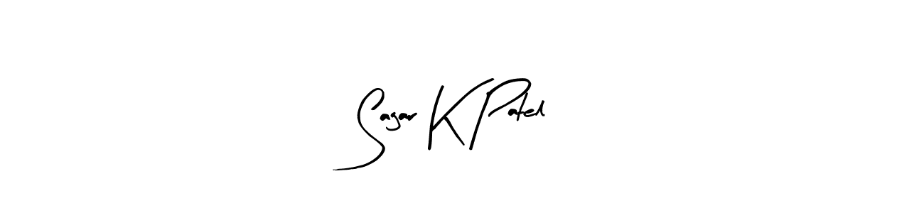 Also we have Sagar K Patel name is the best signature style. Create professional handwritten signature collection using Arty Signature autograph style. Sagar K Patel signature style 8 images and pictures png