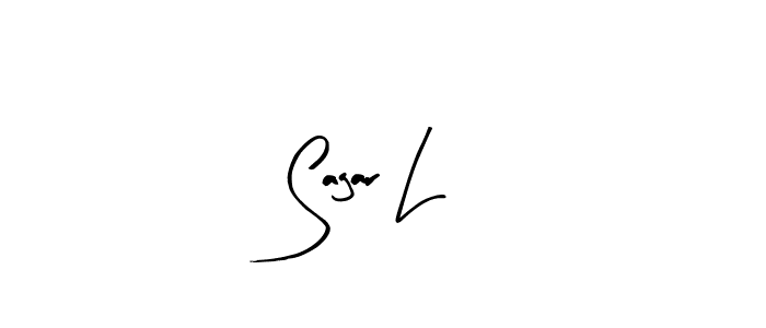 Once you've used our free online signature maker to create your best signature Arty Signature style, it's time to enjoy all of the benefits that Sagar L name signing documents. Sagar L signature style 8 images and pictures png