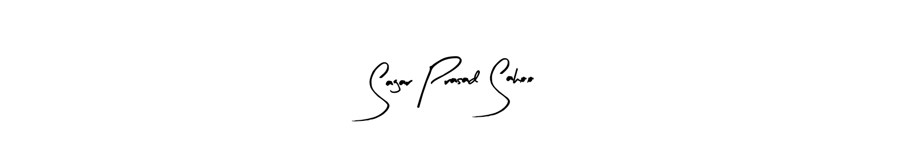 Create a beautiful signature design for name Sagar Prasad Sahoo. With this signature (Arty Signature) fonts, you can make a handwritten signature for free. Sagar Prasad Sahoo signature style 8 images and pictures png