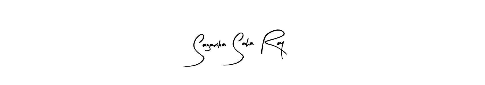 Arty Signature is a professional signature style that is perfect for those who want to add a touch of class to their signature. It is also a great choice for those who want to make their signature more unique. Get Sagarika Saha Roy name to fancy signature for free. Sagarika Saha Roy signature style 8 images and pictures png