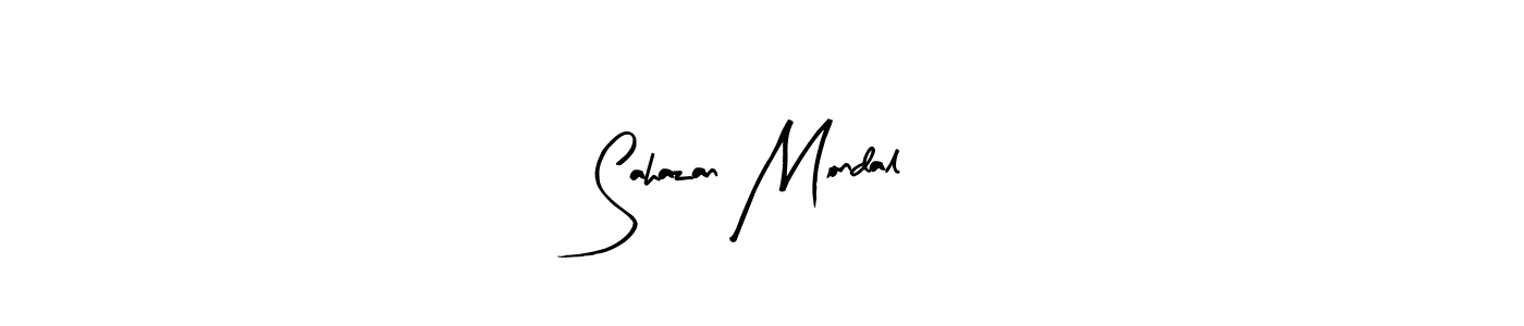 Check out images of Autograph of Sahazan Mondal name. Actor Sahazan Mondal Signature Style. Arty Signature is a professional sign style online. Sahazan Mondal signature style 8 images and pictures png