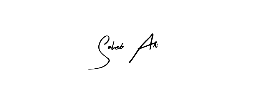 How to make Saheb Ali signature? Arty Signature is a professional autograph style. Create handwritten signature for Saheb Ali name. Saheb Ali signature style 8 images and pictures png