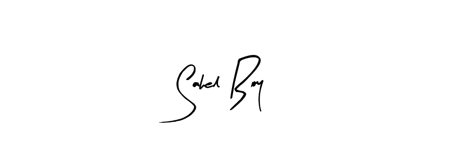 Also we have Sahel Boy name is the best signature style. Create professional handwritten signature collection using Arty Signature autograph style. Sahel Boy signature style 8 images and pictures png