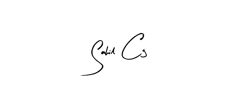 Design your own signature with our free online signature maker. With this signature software, you can create a handwritten (Arty Signature) signature for name Sahil Cg. Sahil Cg signature style 8 images and pictures png