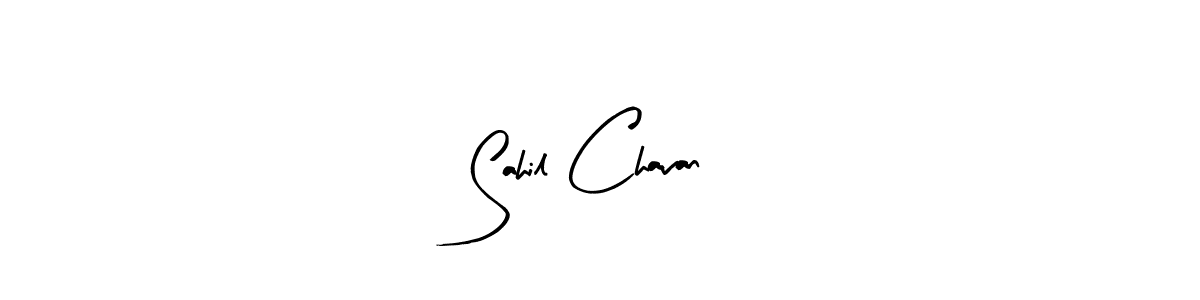 You should practise on your own different ways (Arty Signature) to write your name (Sahil Chavan) in signature. don't let someone else do it for you. Sahil Chavan signature style 8 images and pictures png