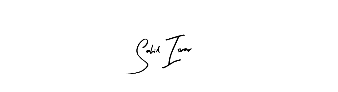 Create a beautiful signature design for name Sahil Israr. With this signature (Arty Signature) fonts, you can make a handwritten signature for free. Sahil Israr signature style 8 images and pictures png