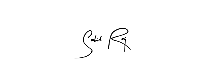 Similarly Arty Signature is the best handwritten signature design. Signature creator online .You can use it as an online autograph creator for name Sahil Raj. Sahil Raj signature style 8 images and pictures png