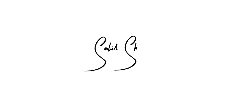 Make a beautiful signature design for name Sahil Sk. Use this online signature maker to create a handwritten signature for free. Sahil Sk signature style 8 images and pictures png