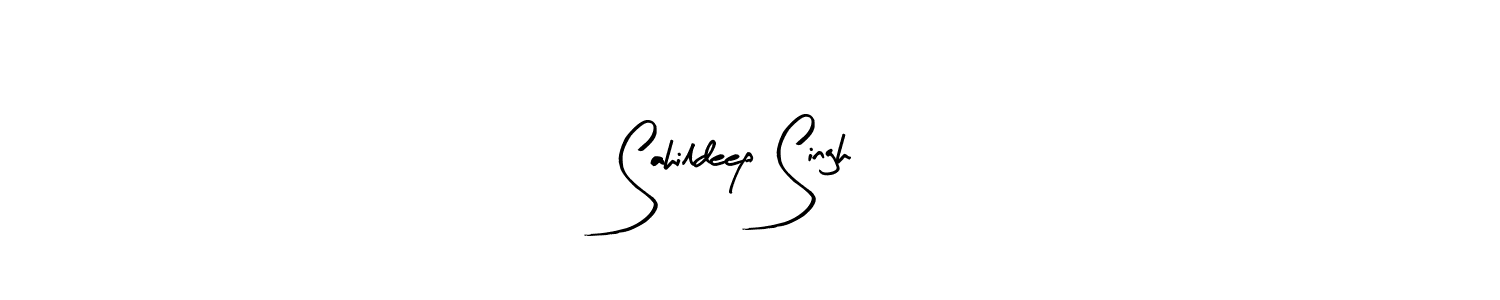 How to make Sahildeep Singh signature? Arty Signature is a professional autograph style. Create handwritten signature for Sahildeep Singh name. Sahildeep Singh signature style 8 images and pictures png