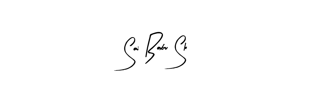 This is the best signature style for the Sai Babu Sk name. Also you like these signature font (Arty Signature). Mix name signature. Sai Babu Sk signature style 8 images and pictures png