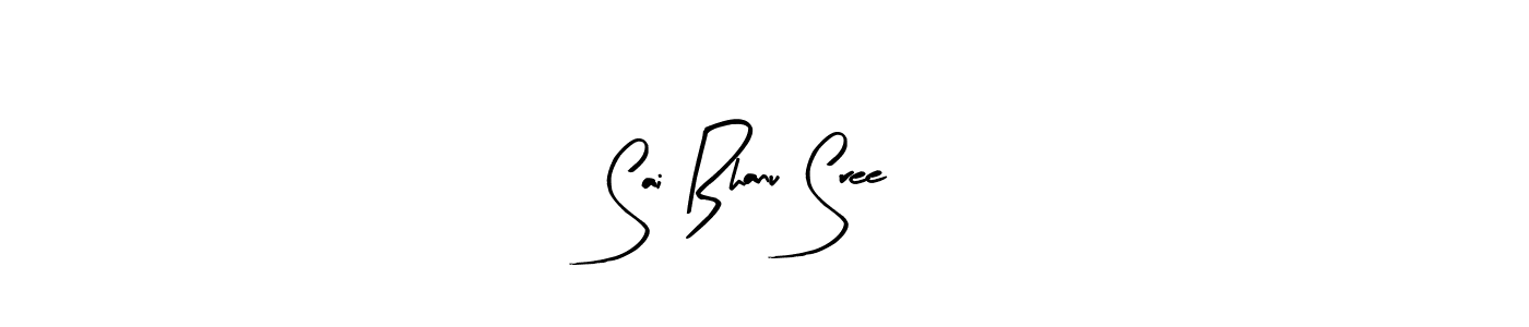 You should practise on your own different ways (Arty Signature) to write your name (Sai Bhanu Sree) in signature. don't let someone else do it for you. Sai Bhanu Sree signature style 8 images and pictures png