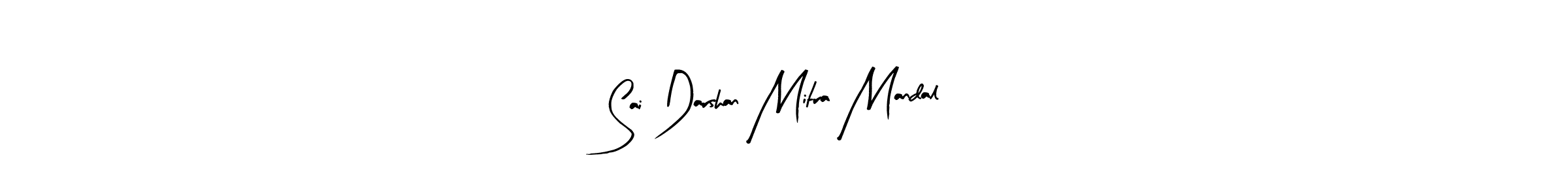 if you are searching for the best signature style for your name Sai Darshan Mitra Mandal. so please give up your signature search. here we have designed multiple signature styles  using Arty Signature. Sai Darshan Mitra Mandal signature style 8 images and pictures png