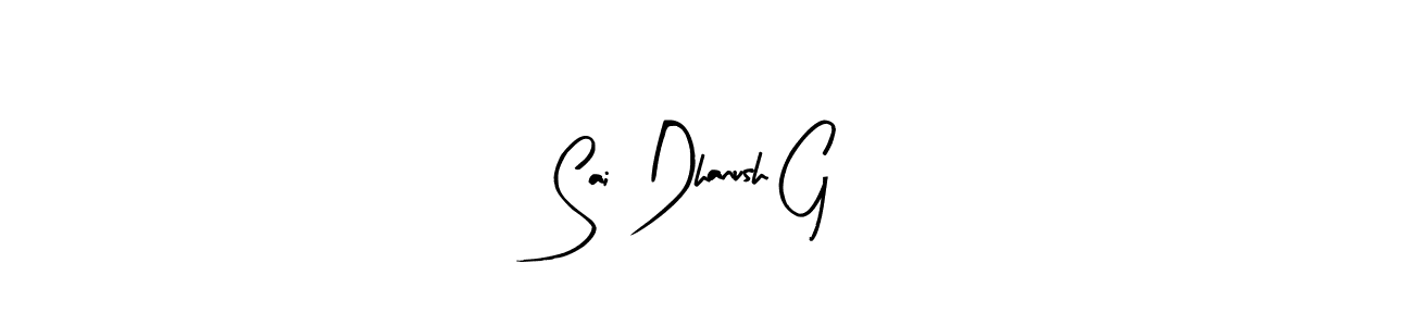 Best and Professional Signature Style for Sai Dhanush G. Arty Signature Best Signature Style Collection. Sai Dhanush G signature style 8 images and pictures png