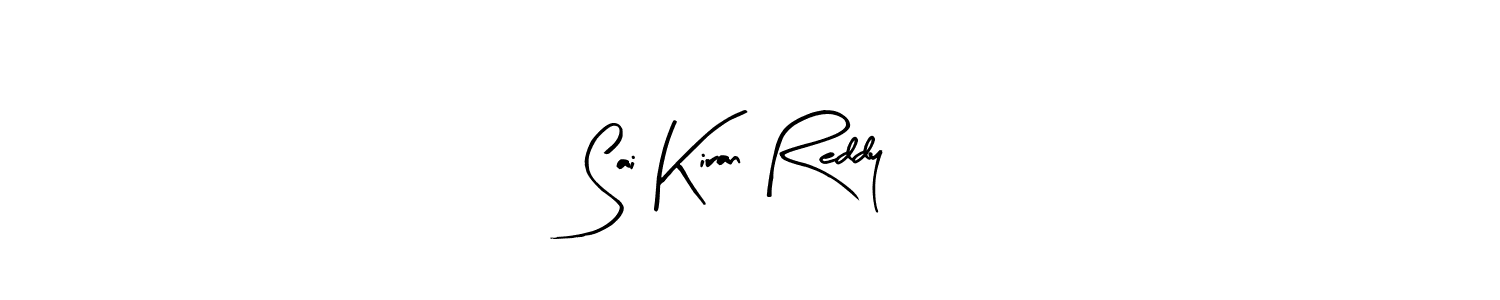 How to make Sai Kiran Reddy signature? Arty Signature is a professional autograph style. Create handwritten signature for Sai Kiran Reddy name. Sai Kiran Reddy signature style 8 images and pictures png