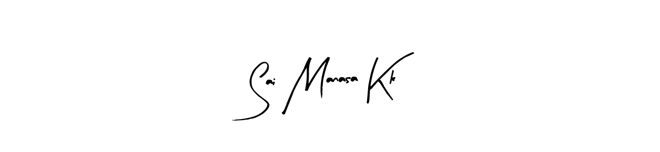 You should practise on your own different ways (Arty Signature) to write your name (Sai Manasa Kk) in signature. don't let someone else do it for you. Sai Manasa Kk signature style 8 images and pictures png