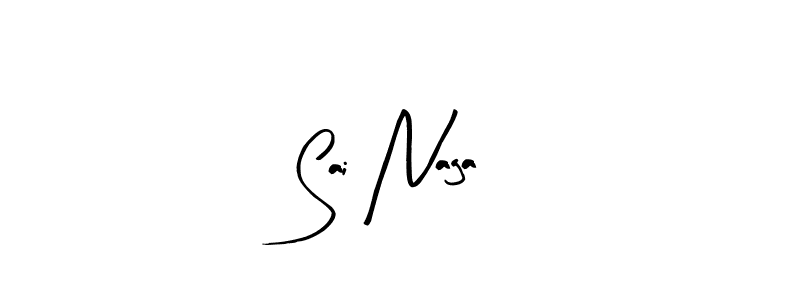 You should practise on your own different ways (Arty Signature) to write your name (Sai Naga) in signature. don't let someone else do it for you. Sai Naga signature style 8 images and pictures png