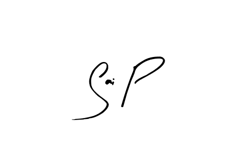 Make a beautiful signature design for name Sai P. Use this online signature maker to create a handwritten signature for free. Sai P signature style 8 images and pictures png