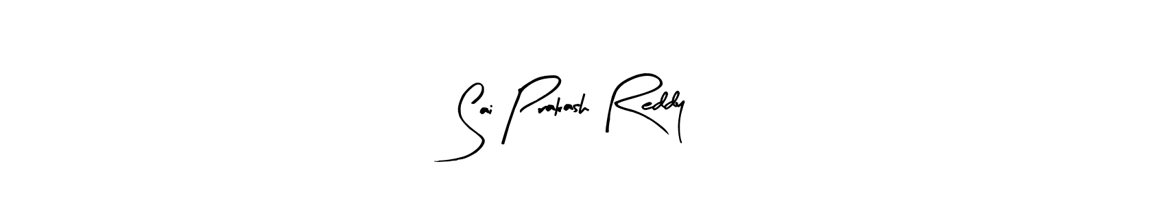 The best way (Arty Signature) to make a short signature is to pick only two or three words in your name. The name Sai Prakash Reddy include a total of six letters. For converting this name. Sai Prakash Reddy signature style 8 images and pictures png