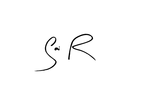 It looks lik you need a new signature style for name Sai R. Design unique handwritten (Arty Signature) signature with our free signature maker in just a few clicks. Sai R signature style 8 images and pictures png