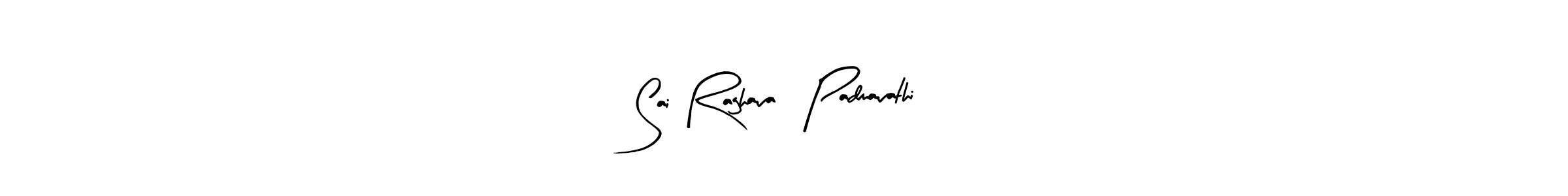 Create a beautiful signature design for name Sai Raghava   Padmavathi. With this signature (Arty Signature) fonts, you can make a handwritten signature for free. Sai Raghava   Padmavathi signature style 8 images and pictures png