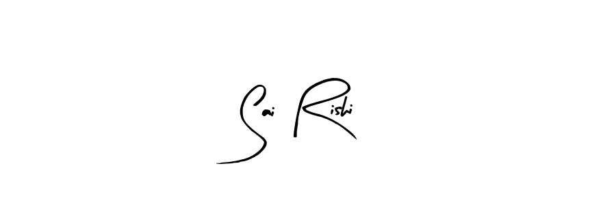 How to make Sai Rishi signature? Arty Signature is a professional autograph style. Create handwritten signature for Sai Rishi name. Sai Rishi signature style 8 images and pictures png