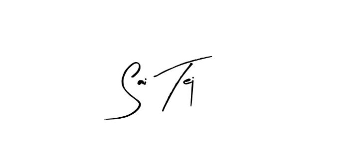 Design your own signature with our free online signature maker. With this signature software, you can create a handwritten (Arty Signature) signature for name Sai Tej. Sai Tej signature style 8 images and pictures png