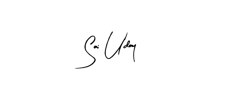 if you are searching for the best signature style for your name Sai Uday. so please give up your signature search. here we have designed multiple signature styles  using Arty Signature. Sai Uday signature style 8 images and pictures png