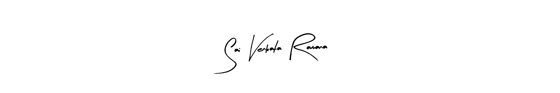 How to make Sai Venkata Ramana signature? Arty Signature is a professional autograph style. Create handwritten signature for Sai Venkata Ramana name. Sai Venkata Ramana signature style 8 images and pictures png
