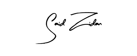 Discover the perfect balance of readability and style for Said Zidan with Arty Signature font. Create your dream signature today. Said Zidan signature style 8 images and pictures png