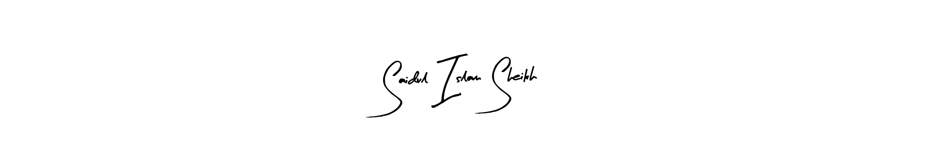 Once you've used our free online signature maker to create your best signature Arty Signature style, it's time to enjoy all of the benefits that Saidul Islam Sheikh name signing documents. Saidul Islam Sheikh signature style 8 images and pictures png