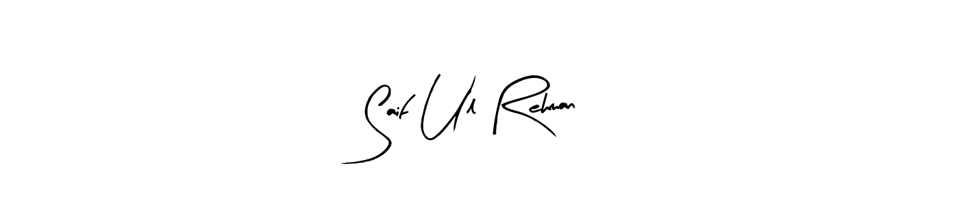 You can use this online signature creator to create a handwritten signature for the name Saif Ul Rehman. This is the best online autograph maker. Saif Ul Rehman signature style 8 images and pictures png