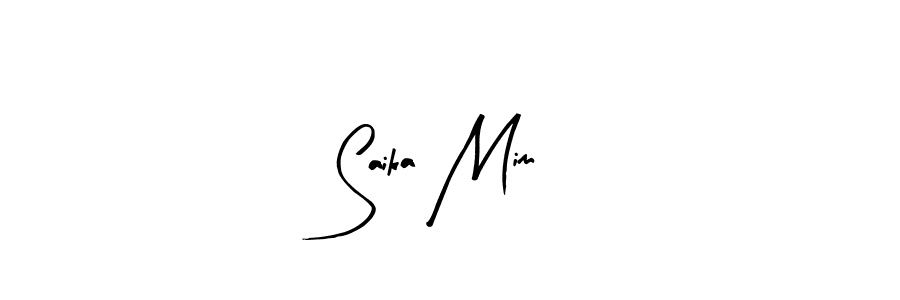 Also You can easily find your signature by using the search form. We will create Saika Mim name handwritten signature images for you free of cost using Arty Signature sign style. Saika Mim signature style 8 images and pictures png