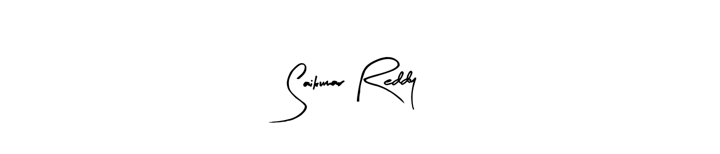 How to make Saikumar Reddy signature? Arty Signature is a professional autograph style. Create handwritten signature for Saikumar Reddy name. Saikumar Reddy signature style 8 images and pictures png