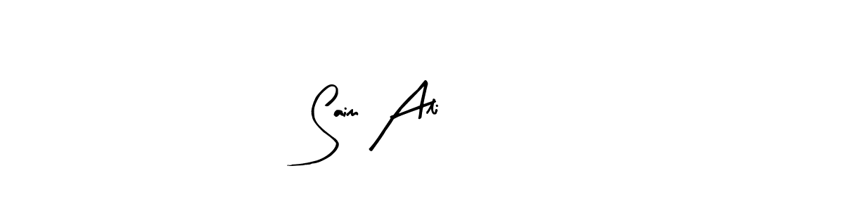 Similarly Arty Signature is the best handwritten signature design. Signature creator online .You can use it as an online autograph creator for name Saim Ali 313. Saim Ali 313 signature style 8 images and pictures png