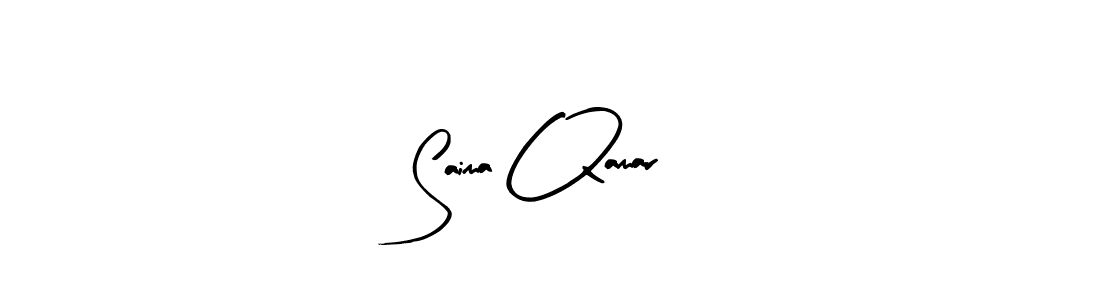 if you are searching for the best signature style for your name Saima Qamar. so please give up your signature search. here we have designed multiple signature styles  using Arty Signature. Saima Qamar signature style 8 images and pictures png