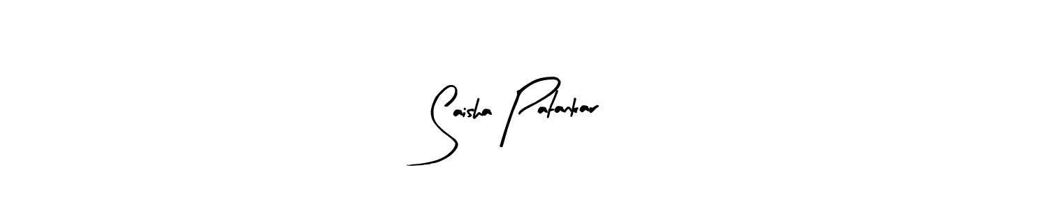 You can use this online signature creator to create a handwritten signature for the name Saisha Patankar. This is the best online autograph maker. Saisha Patankar signature style 8 images and pictures png