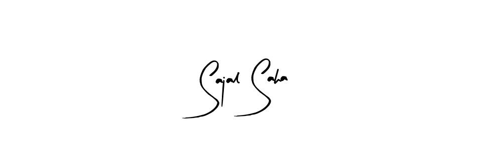 Design your own signature with our free online signature maker. With this signature software, you can create a handwritten (Arty Signature) signature for name Sajal Saha. Sajal Saha signature style 8 images and pictures png