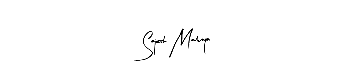 The best way (Arty Signature) to make a short signature is to pick only two or three words in your name. The name Sajesh Malviya include a total of six letters. For converting this name. Sajesh Malviya signature style 8 images and pictures png