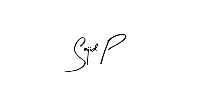 The best way (Arty Signature) to make a short signature is to pick only two or three words in your name. The name Sajid P include a total of six letters. For converting this name. Sajid P signature style 8 images and pictures png