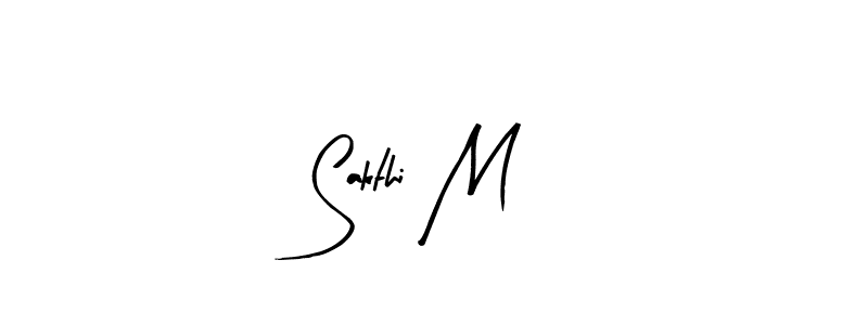 How to make Sakthi M signature? Arty Signature is a professional autograph style. Create handwritten signature for Sakthi M name. Sakthi M signature style 8 images and pictures png