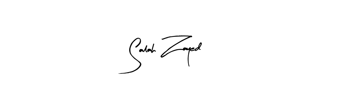 Use a signature maker to create a handwritten signature online. With this signature software, you can design (Arty Signature) your own signature for name Salah Zayed. Salah Zayed signature style 8 images and pictures png