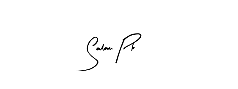 Make a beautiful signature design for name Salam Pk. Use this online signature maker to create a handwritten signature for free. Salam Pk signature style 8 images and pictures png