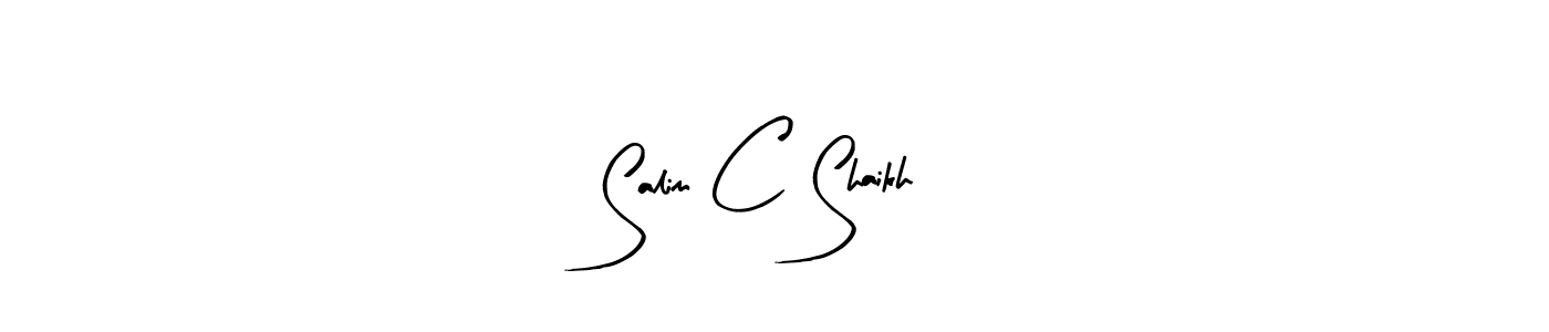 How to Draw Salim C Shaikh signature style? Arty Signature is a latest design signature styles for name Salim C Shaikh. Salim C Shaikh signature style 8 images and pictures png