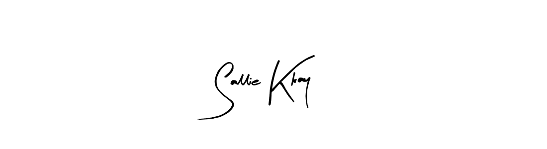 if you are searching for the best signature style for your name Sallie Kkay. so please give up your signature search. here we have designed multiple signature styles  using Arty Signature. Sallie Kkay signature style 8 images and pictures png