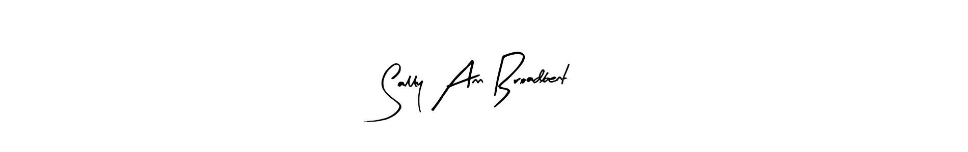 Make a beautiful signature design for name Sally Ann Broadbent. With this signature (Arty Signature) style, you can create a handwritten signature for free. Sally Ann Broadbent signature style 8 images and pictures png